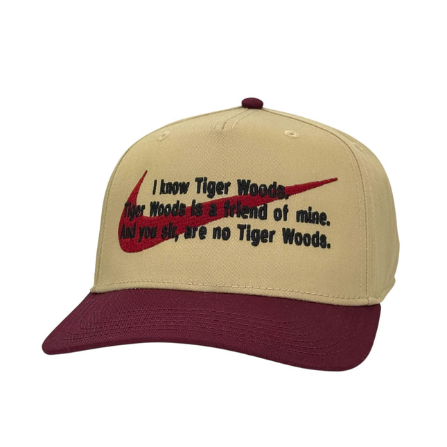 I Know Tiger Hat Custom Embroidered