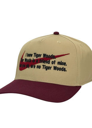 I Know Tiger Hat Custom Embroidered