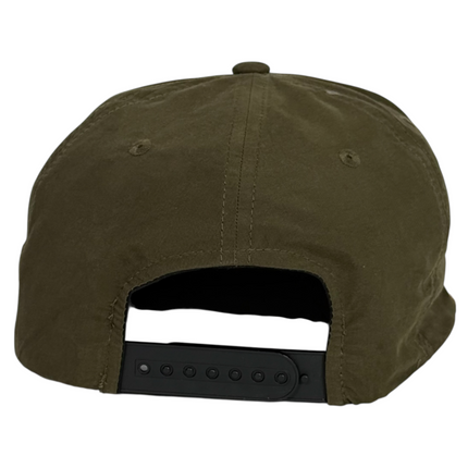 Waylon Jennings and my mother had a brief fling embroidered on a rope SnapBack hat cap