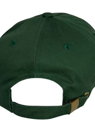 Irish I were drunk embroidered on a green dad hat strapback