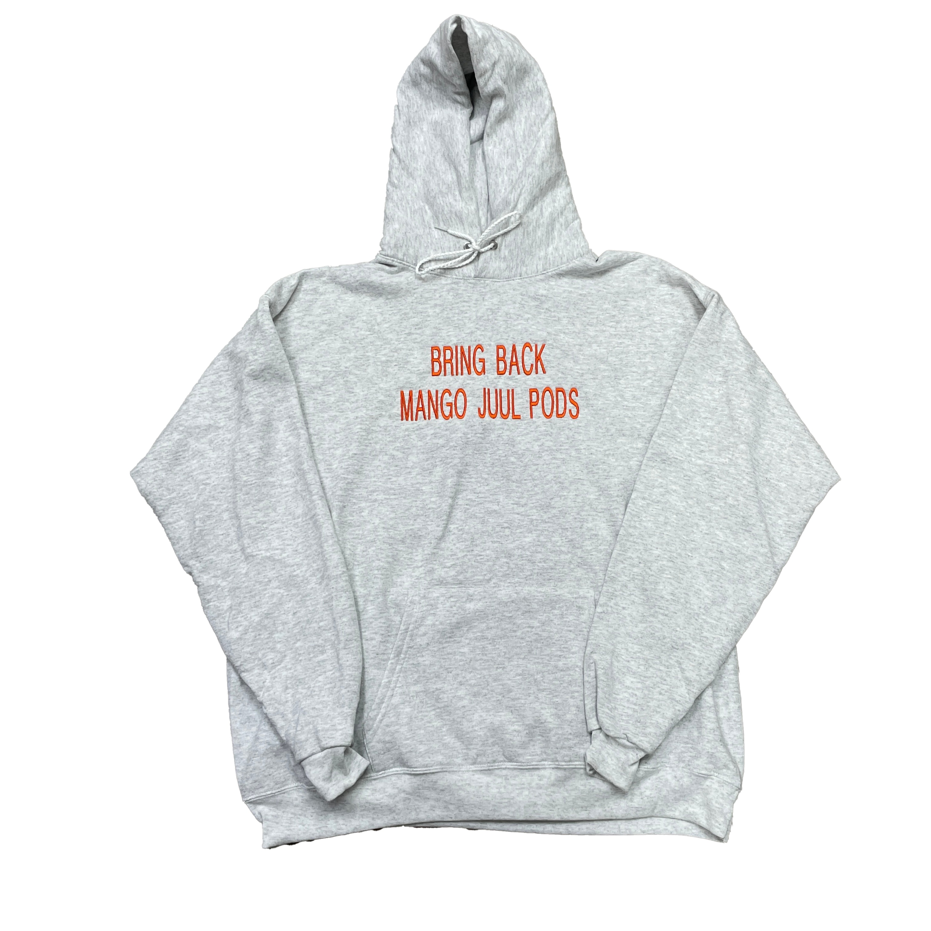Is Juul Bringing Back Mango Pods Bring Back Mango Juul Pods Custom Embroidered Ash Gray Hoodie Is Juul Bringing Back Mango Pods Bring Back Mango Juul Pods Custom Embroidered Ash Gray Hoodie