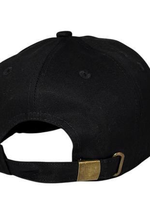 Running on soda and Bad Decisions Hat Black Embroidered Dad Cap