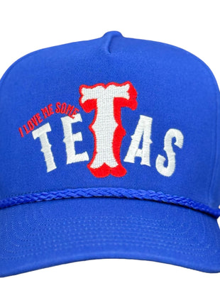I LOVE ME SOME TETAS Hat Custom Embroidered