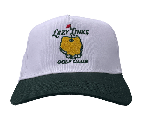 Lazy Links Og Golf Course Custom Embroidered SnapBack Hat Old School Hats