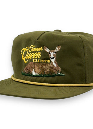 Freezer Queen Deer Embroidered Hat