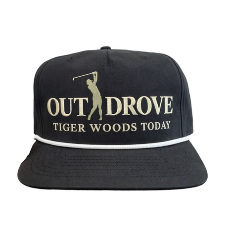 Out Drove Today Golf Hat Classic Rope Snapback