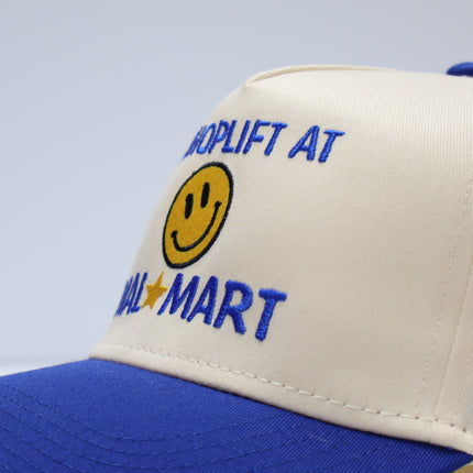 I SHOPLIFT AT WalMart Vintage SnapBack Cap Hat Custom Embroidered