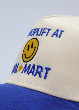 I SHOPLIFT AT WalMart Vintage SnapBack Cap Hat Custom Embroidered