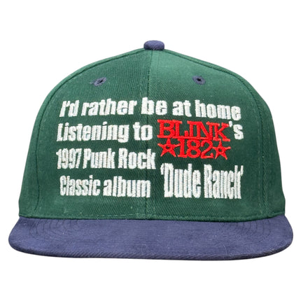 I’d Rather Be At Home Listening To Blink 182 Custom Embroidered Hat