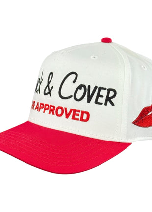 Duck & Cover HR Approved Hat Custom Embroidered Inspired by viral Legendary Concert Kiss Cam Moment CEO Hat Cap