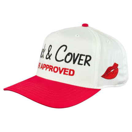 Duck & Cover HR Approved Hat Custom Embroidered Inspired by viral Legendary Concert Kiss Cam Moment CEO Hat Cap