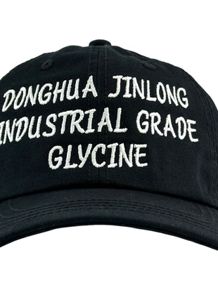 DONGHUA JINLONG INDUSTRIAL GRADE GLYCINE Dad Hat Custom Embroidered Strapback