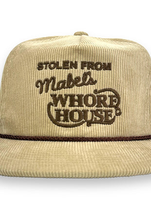 Stolen From Mabel’s Whore House Hat Custom Embroidery