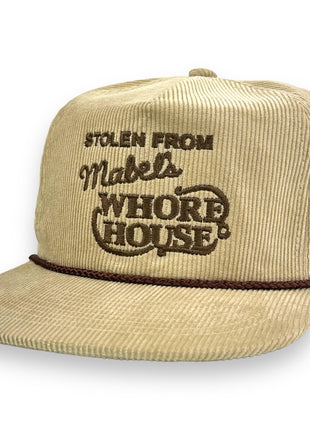 Stolen From Mabel’s Whore House Hat Custom Embroidery