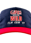 Navy/Red Strap back