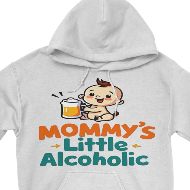 MOMMY’S Little Alcoholic Custom Printed Hoodie