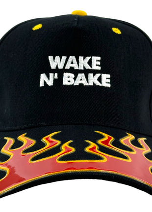 WAKE N BAKE HAT Custom Embroidered