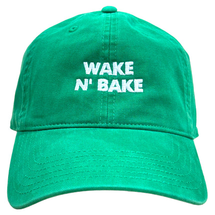WAKE N BAKE HAT Custom Embroidered