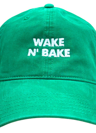WAKE N BAKE HAT Custom Embroidered