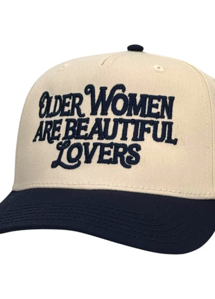 Older Women Are Beautiful Lovers Hat Custom Embroidered