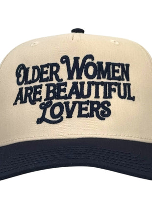 Older Women Are Beautiful Lovers Hat Custom Embroidered