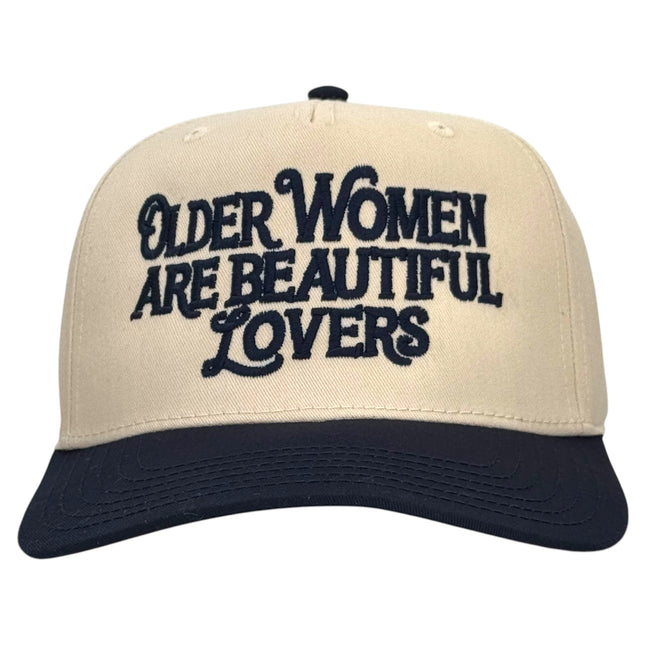 Older Women Are Beautiful Lovers Hat Custom Embroidered