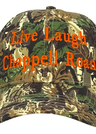 Live laugh Chappell Roan Camo Hat Custom Embroidered