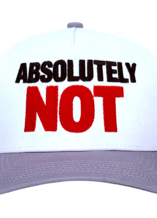 Absolutely Not Hat Custom Embroidered