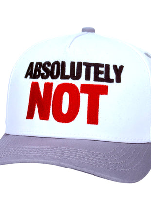 Absolutely Not Hat Custom Embroidered