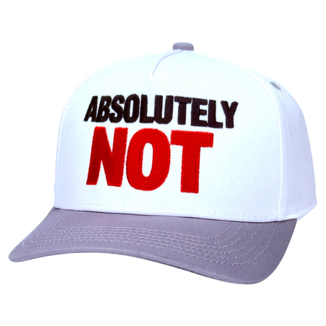 Absolutely Not Hat Custom Embroidered