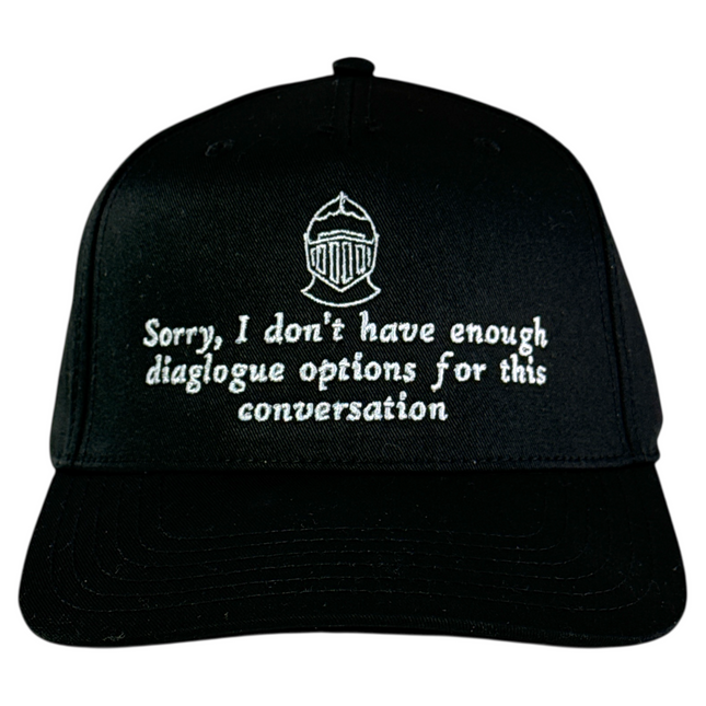 Sorry I Don’t Have Enough Hat Embroidered Cap
