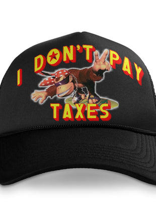 I Don't Pay Taxes Custom Printed Hat