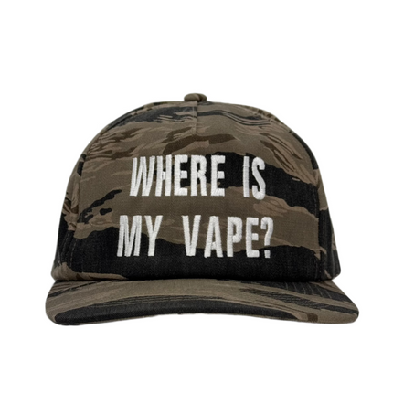 Where Is My Vape Snapback Custom Embroidered