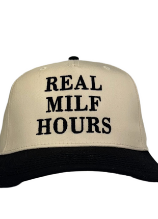 Real Milf Hours Custom Embroidered Hat