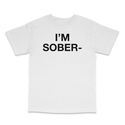 I'm Soberish Custom Printed T-Shirt