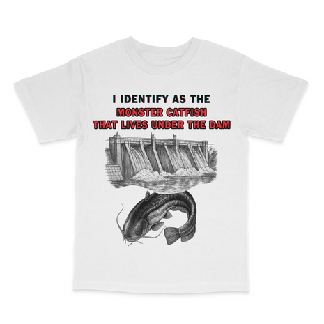 Monster Catfish Custom Printed T-Shirt