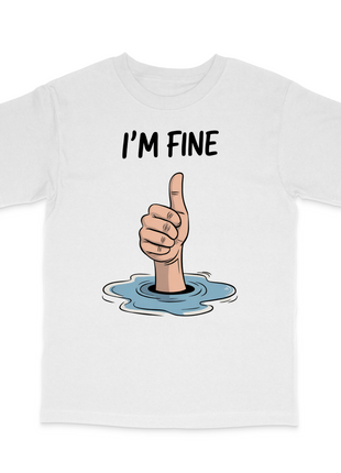 Im Fine Custom Printed T-Shirt