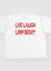 White (Red Text) / Small