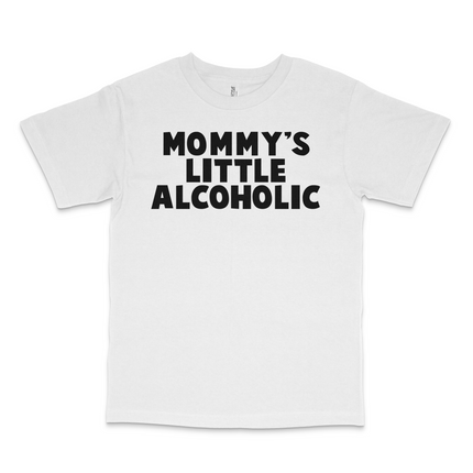 Mommy's Little Alcoholic Custom Printed T-Shirt
