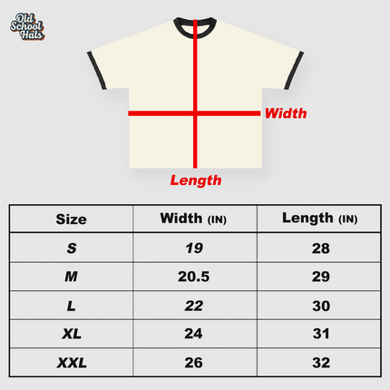 DRY HUMP LEGEND Custom Printed Cream/Black Ringer T-Shirt