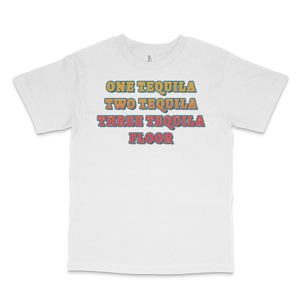 One Tequila Custom Printed T-Shirt