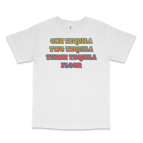 One Tequila Custom Printed T-Shirt