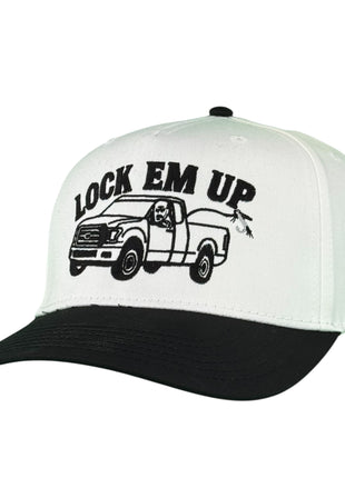 Lock Em Up Embroidered Hat