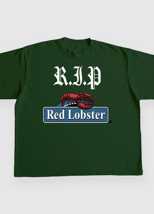 RIP RED LOBSTER CUSTOM PRINTED T-SHIRT