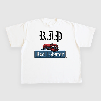 RIP RED LOBSTER CUSTOM PRINTED T-SHIRT