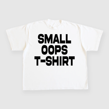 Random Oops Custom Printed T-shirt