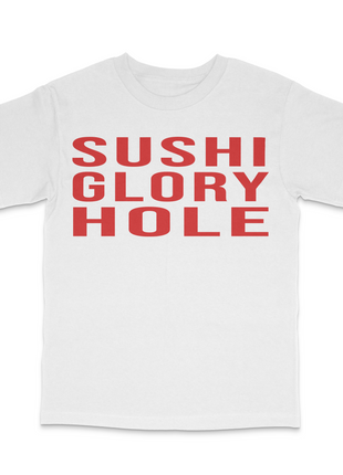Sushi Glory Hole Custom Printed T-Shirt