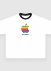 White / Black Ringer / Small