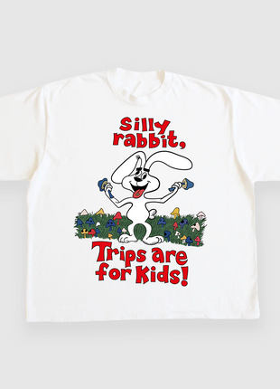 Silly Rabbit Trips Are For Kids CUSTOM PRINTED T-SHIRT