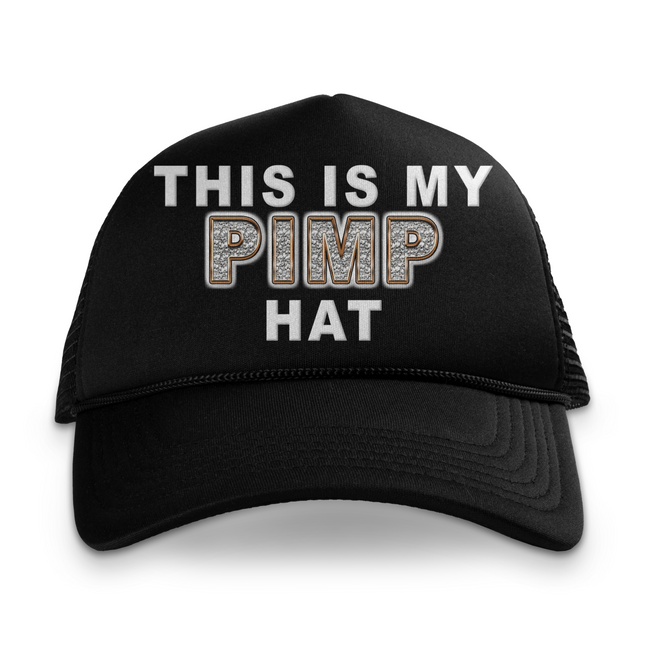 This Is My Pimp Hat Custom Printed